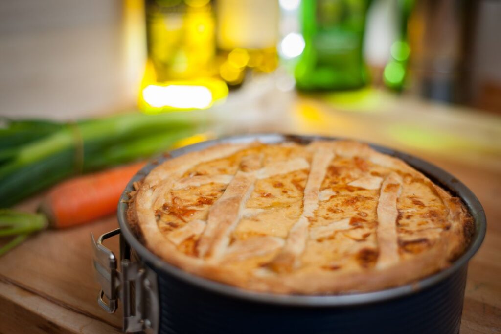 chicken asparagus pie